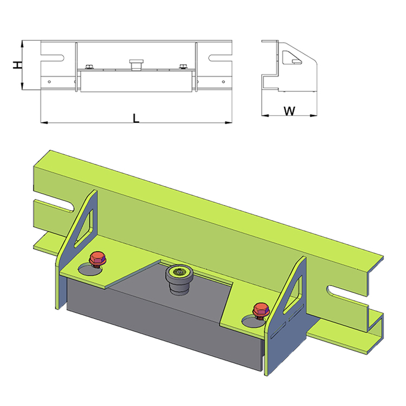 Slutande magnet med adapter